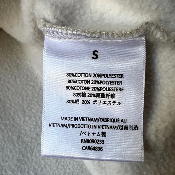 Essentials Fear of God Light Gray Oatmeal Crewneck Sweatshirt - Picture 5 of 8